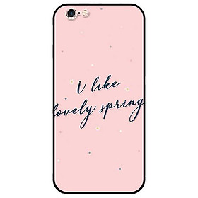 Ốp lưng dành cho Iphone 5 / 5s / 5Se - Iphone 6 / 6s - Iphone 6 Plus / 6s Plus mẫu Lovely Spring