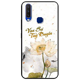Ốp lưng in cho Vivo Y12/Y15/Y17 Mẫu Vạn Sự Tuỳ Duyên