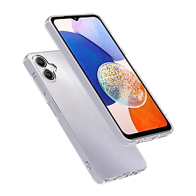 Ốp lưng dành cho Samsung Galaxy A06 dẻo TPU trong suốt dày dặn chống sốc cao cấp - Hàng chính hãng