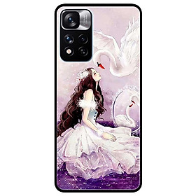 Ốp lưng dành cho Xiaomi Redmi Note 11 Pro 5G ( Bản Nội Địa ) - Cô Gái Thiên Nga