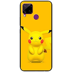 Ốp lưng dành cho Realme C15 mẫu Pi Vàng