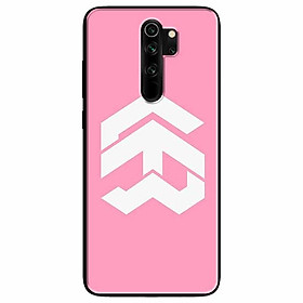 Ốp lưng in cho Redmi Note 8 Pro Mẫu Năm Hồng Trắng