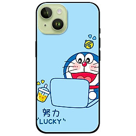 Ốp lưng cho iPhone 14 - iPhone 14 Plus - iPhone 14 Pro - iPhone 14 Pro Max - Mèo Lucky - Hàng Chính Hãng