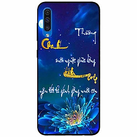Ốp lưng in cho Samsung A50s Mẫu Thư Pháp Cha Mẹ