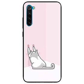 Ốp lưng in cho Xiaomi Redmi Note 8 Mẫu Mèo Cào