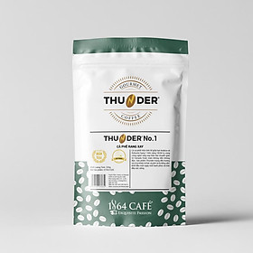 Cà Phê Rang Xay Thunder No.1 Gu Việt Pha Phin/Pha Máy – 1864 CAFÉ trọng lượng tịnh 220g