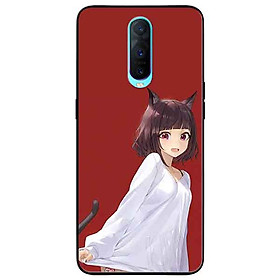 Ốp lưng in cho Oppo R17 Pro Mẫu Cún Tai To