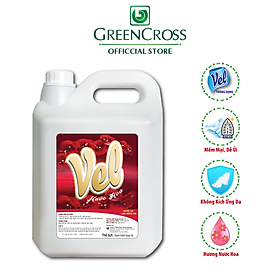 Combo Nước xả vải mềm vải, khử mùi, lưu hương bền lâu VEL Can 5 Lít Tiết kiệm