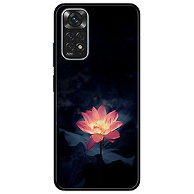 Ốp lưng dành cho Xiaomi Redmi Note 11 4G mẫu Sen Hồng Trong Đêm