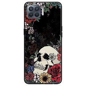 Ốp lưng dành cho Oppo A53 - A93 / F17 Pro - A31 - A8 2019 mẫu Họa Tiết Hoa Đầu Lâu