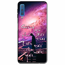 Ốp lưng dành cho Samsung A7 2018 mẫu Sương Gió Phủ Đời Trai