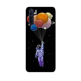 Ốp Lưng in cho Oppo A91 Mẫu Bay Đến Vũ Trụ̣ - Hàng Chính Hãng