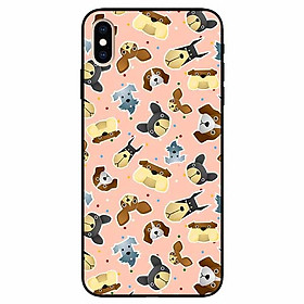 Ốp lưng dành cho Iphone Xs Max mẫu Hoạ Tiết Cún