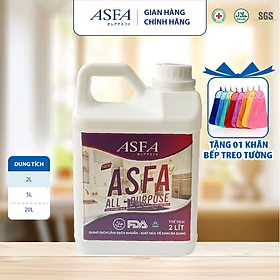 Dung dịch làm sạch khuẩn, khử mùi, vệ sinh đa năng - ASFA All Purpose (Can 2 Lít)