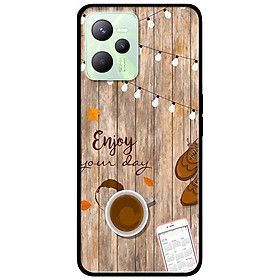Ốp lưng dành cho Realme C35 mẫu Ly Cà Phê Enjoy