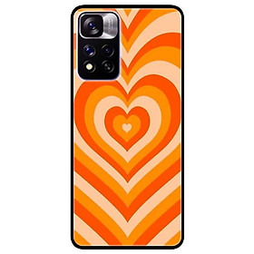 Ốp lưng dành cho Xiaomi Redmi Note 11 Pro 5G ( Bản Nội Địa ) mẫu Tim Cam