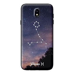 Ốp in cho Samsung Galaxy J7 Plus  Cung Hoàng Đạo - Pisces - Hàng chính hãng