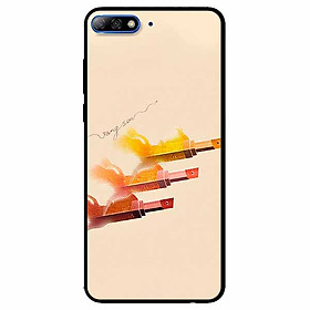 Ốp lưng dành cho Huawei Y7 Prime 2018 mẫu Vàng Son