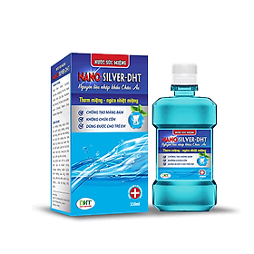 Nước súc miệng NanoSilver - DHT chai 350ml 