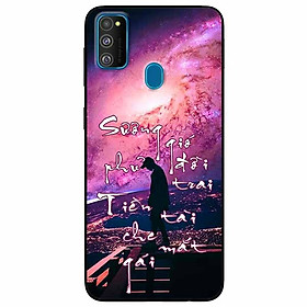 Ốp lưng dành cho Samsung M30s mẫu Sương Gió Phủ Đời Trai