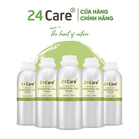 Tinh dầu Nguyên chất 24Care dung tích 1000ml - Chiết xuất thiên nhiên, khử mùi, thơm phòng, giúp tinh thần tỉnh táo.