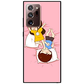 Ốp lưng dành cho Samsung Galaxy Note 20 Ultra mẫu Couple Ngủ