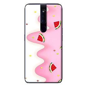 Ốp in cho Oppo F11 Pro Họa Tiết Dưa Hấu Hồng - Hàng chính hãng
