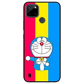 Ốp lưng dành cho Realme C21Y - C25Y mẫu Doremon Nền 3 Màu