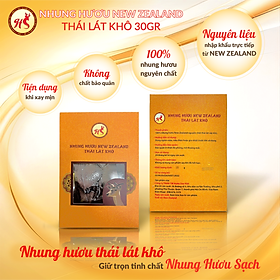 Nhung Hươu New Zealand thái lát khô 30 gram