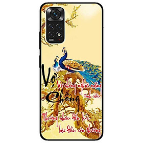 Ốp lưng dành cho Xiaomi Redmi Note 11 4G mẫu Vợ Chồng Nghĩa Nặng