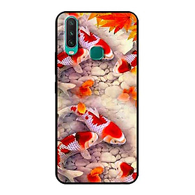 Ốp Lưng in cho Vivo Y15 Mẫu Chú Cá Chép Nhật - Hàng Chính Hãng