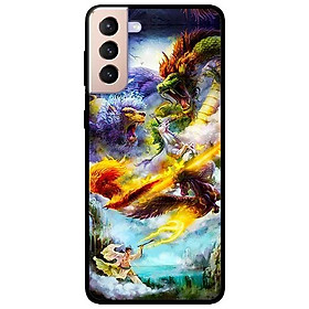 Ốp lưng dành cho Samsung Galaxy S21 - S21 Plus - S21 Ultra - mẫu Chàng Trai Rồng Phụng
