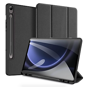 Bao da Dux Ducis Domo dành cho Samsung Galaxy Tab S10 Ultra , Tab S10 Fe Plus , Tab S10 Fe , Tab S10 Plus  có khay đựng bút - Hàng chính hãng