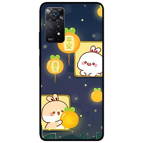 Ốp lưng dành cho Xiaomi Redmi Note 11 Pro mẫu Thỏ Quả Cam