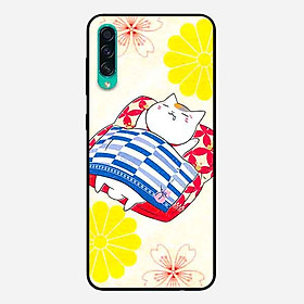 Ốp Lưng in cho Samsung A50 Mẫu Mèo May Mắn 1 - Hàng Chính Hãng
