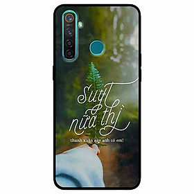 Ốp lưng in cho Realme 5 Pro Mẫu Suýt Nữa Thì