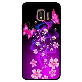 Ốp lưng dành cho Samsung J4 2018 mẫu Bướm Và Hoa Hồng