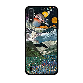 Ốp Lưng in cho Samsung Galaxy A01 Mẫu Vũ Trụ Nhiều Người - Hàng Chính Hãng