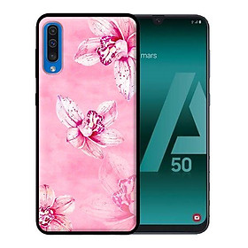 Ốp lưng cho Samsung Galaxy A50  Hoa Lan - Hàng chính hãng