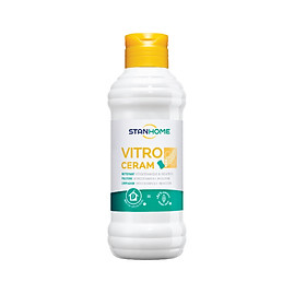 Kem làm sạch bếp điện từ, bếp hồng ngoại chiết xuất từ tự nhiên Stanhome Vitro Ceram 250ml/chai