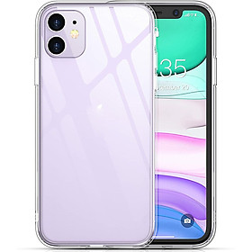 Ốp lưng chống sốc trong suốt cho iPhone 11 (6.1 inch) hiệu Memumi Glitter siêu mỏng 1.5mm độ trong tuyệt đối, chống trầy xước, chống ố vàng, tản nhiệt tốt - hàng nhập khẩu