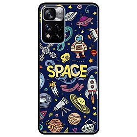 Ốp lưng dành cho Xiaomi Redmi Note 11 Pro 5G ( Bản Nội Địa ) mẫu Họa Tiết Vũ Trụ SPAE