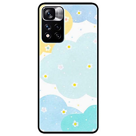 Ốp lưng dành cho Xiaomi Redmi Note 11 Pro ( Bản Nội Địa ) mẫu Mây Màu Hoa
