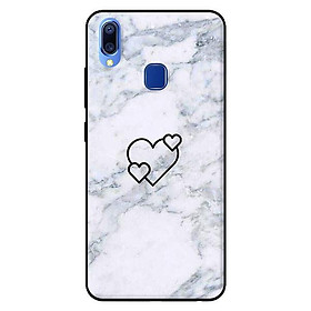 Ốp in cho Vivo Y91 Ba Trái Tim - Hàng chính hãng
