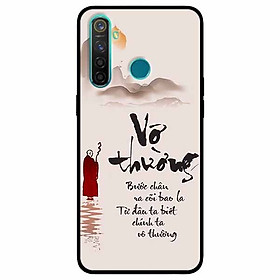 Ốp lưng in cho Realme 5 Pro Mẫu Vô Thường Bước Chân