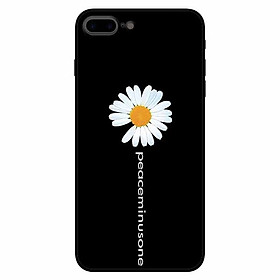 Ốp lưng in cho Iphone 7 Plus/ 8 Plus Mẫu Cúc Chữ Dài