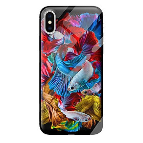 Ốp kính cường lực cho iPhone XS MAX cá 116 - Hàng chính hãng