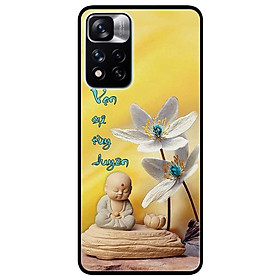 Ốp lưng dành cho Xiaomi Redmi Note 11 Pro 5G ( Bản Nội Địa ) mẫu Vạn Duyên Hoa Trắng