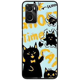 Ốp lưng cho Realme 9i - Realme 10 - C11 2021 - C65 4G - C67 - C20 - Poco X6 5G - Mèo Mun GHOST - Hàng Chính Hãng