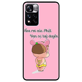 Ốp lưng dành cho Xiaomi Redmi Note 11 Pro 5G ( Bản Nội Địa ) mẫu Quỳnh Hoa Rơi